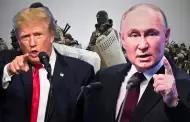 Trump arremete contra Putin y advierte con nuevas sanciones por ataques en Ucrania