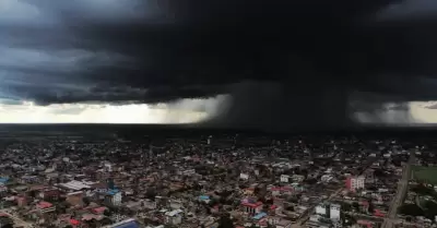 Bajas temperaturas en la selva por friaje.