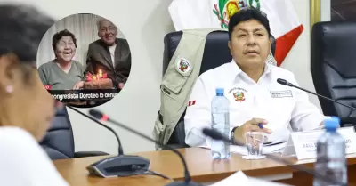 Congresista Raúl Doroteo desmiente acusaciones en su contra.