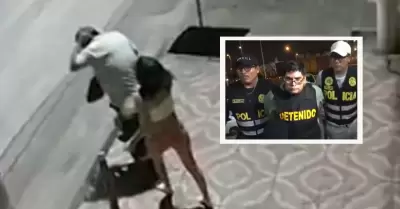 Técnico acusado de asesinar y matar a mujer venezolana fue detenido por la PNP.