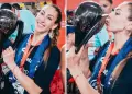 Julieta Lazcano, bicampeona con Alianza Lima, llena de elogios al club: "El más grande del Perú"