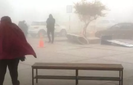Senamhi advierte nuevo fen�meno clim�tico para este fin de semana.