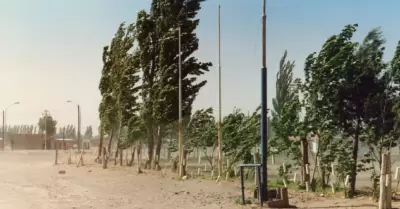 Fuertes vientos e incremento de rayos UV en la sierra.