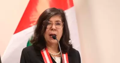Janet Tello Gilardi, presidenta del Poder Judicial.