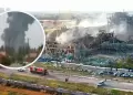 Alarma en China: Explosin de una planta qumica dej al menos cinco muertos y decenas de heridos