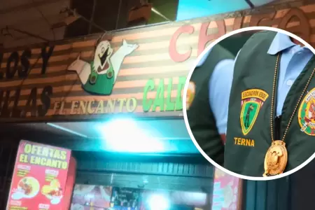 Grupo Terna frustra robo en pollera de Los Olivos.