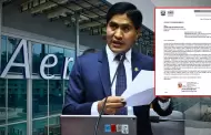 TUUA para pasajeros con escala: Wilson Soto pide reunirse con ministro de Transportes por tarifa extra en aeropuerto