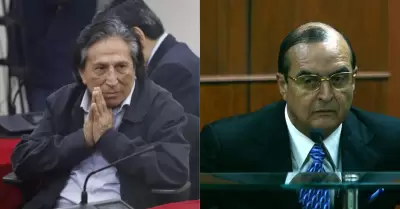 Ministro de Justicia aclara que casos de Toledo y Montesinos los verá el PJ.