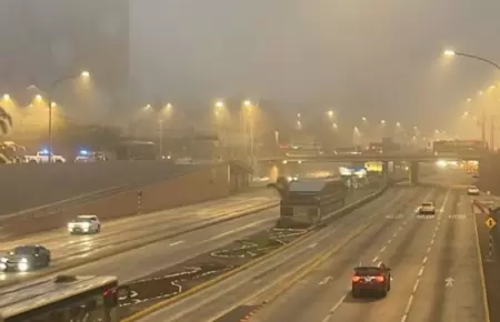 Densa neblina y bajas temperaturas en Lima.