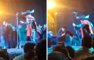 La Libertad: Escenario se desploma en plena actividad escolar y deja 12 heridos en Huamachuco