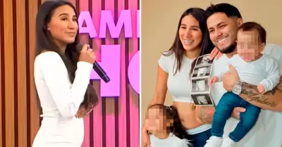 Samahara Lobatón defiende su tercer embarazo.