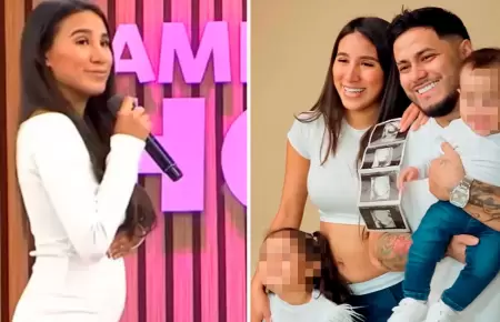 Samahara Lobatón defiende su tercer embarazo.