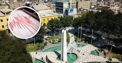 Sismo remece al departamento de Ica.
