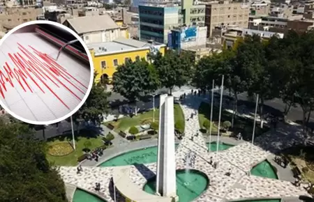 Sismo remece al departamento de Ica.