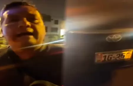 Sujeto amenaza con arma a chofer de bus.