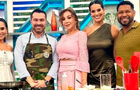 El chef Giacomo Bocchio en América Hoy.