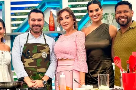 El chef Giacomo Bocchio en Amrica Hoy.
