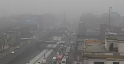 Lima tuvo la noche más fría del otoño.