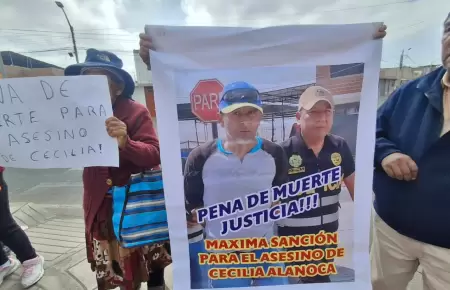 Familiares exigen justicia por asesinato de la empresaria Cecilia Alanoca