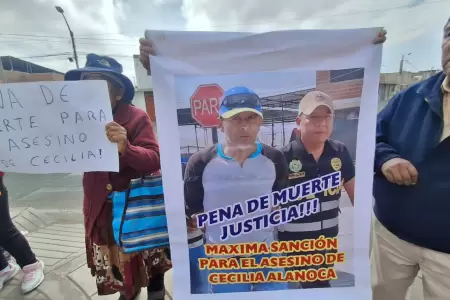 Familiares exigen justicia por asesinato de la empresaria Cecilia Alanoca