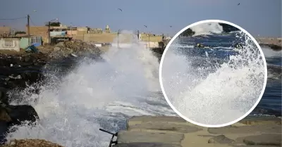 Oleajes anómalos en Perú.