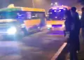 Ate: Custers de transporte público hacen piques ilegales en av. Javier Prado cerca al Monumental