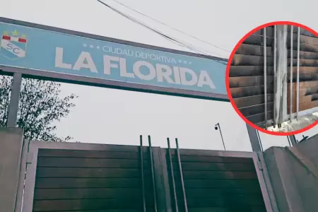 Incendian puerta de La Florida en el Rmac.