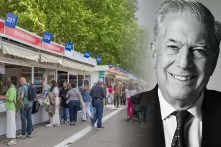 Feria del Libro de Madrid rendir homenaje a Mario Vargas Llosa.