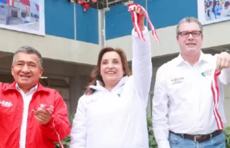 Dina Boluarte inaugura nuevo colegio bicentenario en Carabayllo
