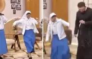 Fe y hip hop! Monja hace beatbox y su compaera baila al ritmo del breakdance en programa religioso
