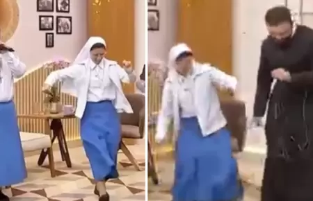 Moja sorprende al hacer beatbox en programa en vivo.