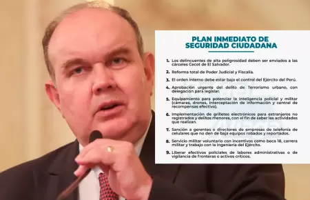 Plan de Seguridad Ciudadana de Rafael López Aliaga.