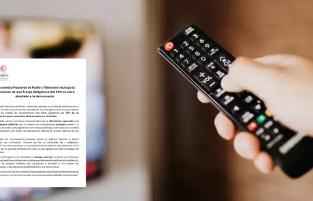 SNRTV rechaza franja educativa del 10 % para medios de comunicación