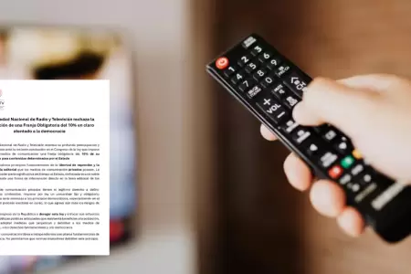 SNRTV rechaza franja educativa del 10 % para medios de comunicacin