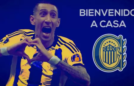 Rosario Central anunció la vuelta de Ángel Di María.