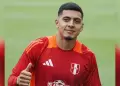 Csar Inga feliz tras su primer entrenamiento con la Seleccin Peruana: "Es algo indescriptible"