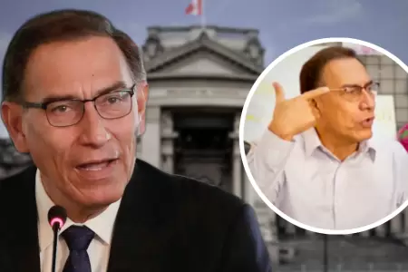 Martn Vizcarra asegura que afrontar a la justicia.