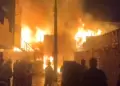 Incendio deja dos heridos y cuatro casas afectadas en el Callao: Fuego habría iniciado por vela encendida