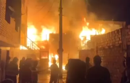 Incendio en el Callao