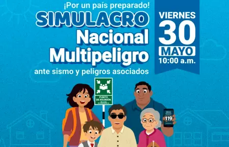 Simulacro Nacional Multipeligro "Por un país preparado".
