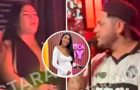 Bryan Torres captado en misma discoteca que su ex Silvana.
