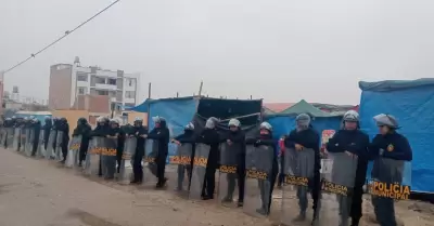 Desalojo ilegal en Mercado de Leguía de Tacna