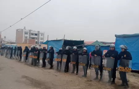 Desalojo ilegal en Mercado de Legua de Tacna