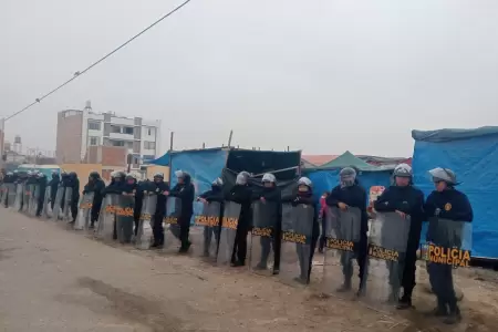 Desalojo ilegal en Mercado de Legua de Tacna