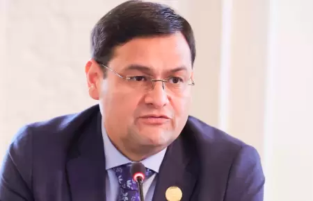 Jorge Pérez, gobernador de Lambayeque.