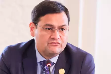 Jorge Prez, gobernador de Lambayeque.