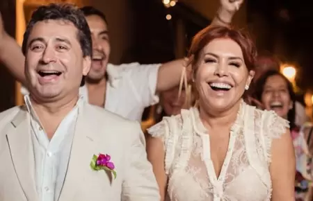 Alfredo Zambrano y Magaly Medina