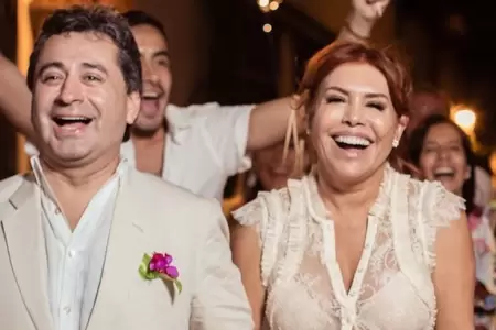Alfredo Zambrano y Magaly Medina