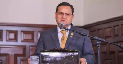 Gobernador de Lambayeque, Jorge Pérez.