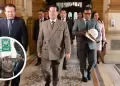 Voto de confianza al gabinete: Eduardo Arana llegó al Congreso para reunirse con Salhuana